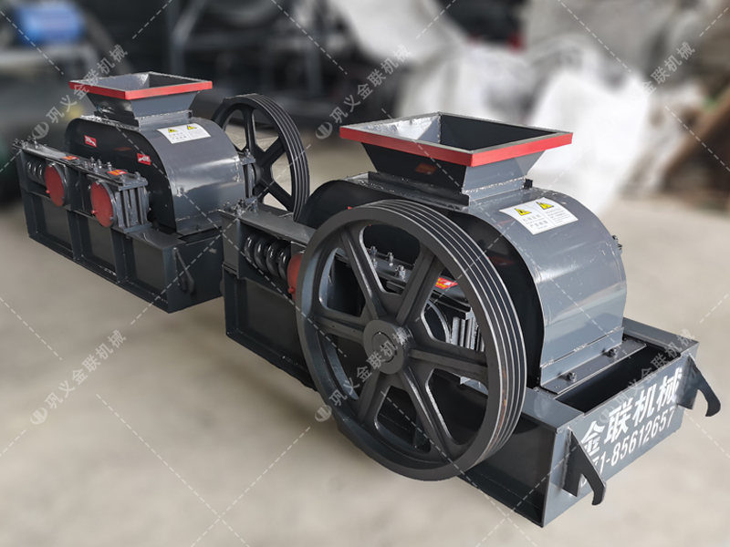 2PG400x250對(duì)輥破碎機(jī)發(fā)往湖南長(zhǎng)沙破焦沫